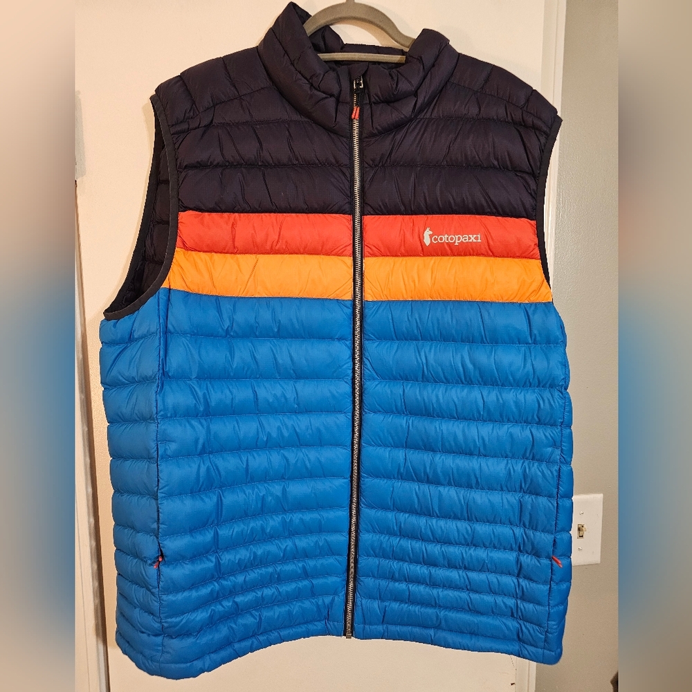 Men cotopaxi puffer vest